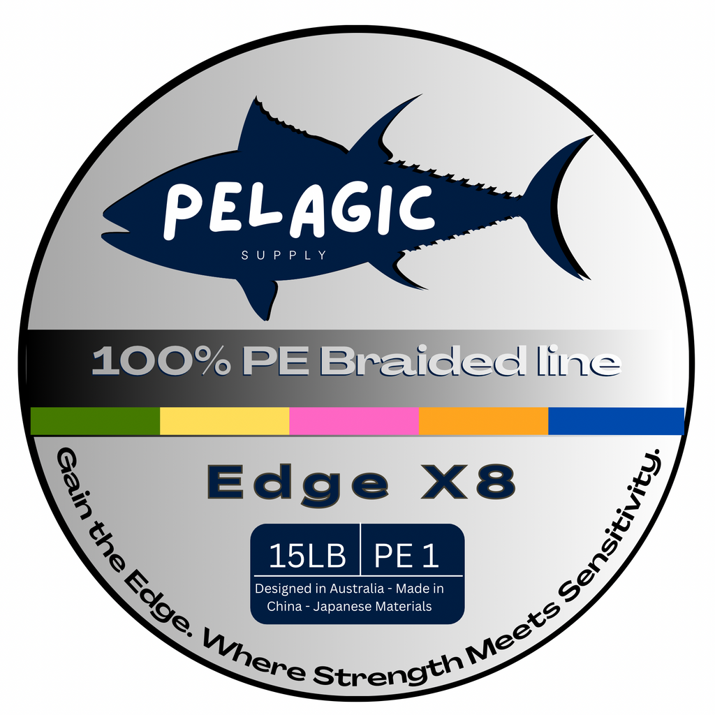 Pelagic Supply Edge X8 200m Braided Line